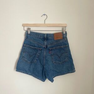 Levi's high loose Blue Jean Shorts